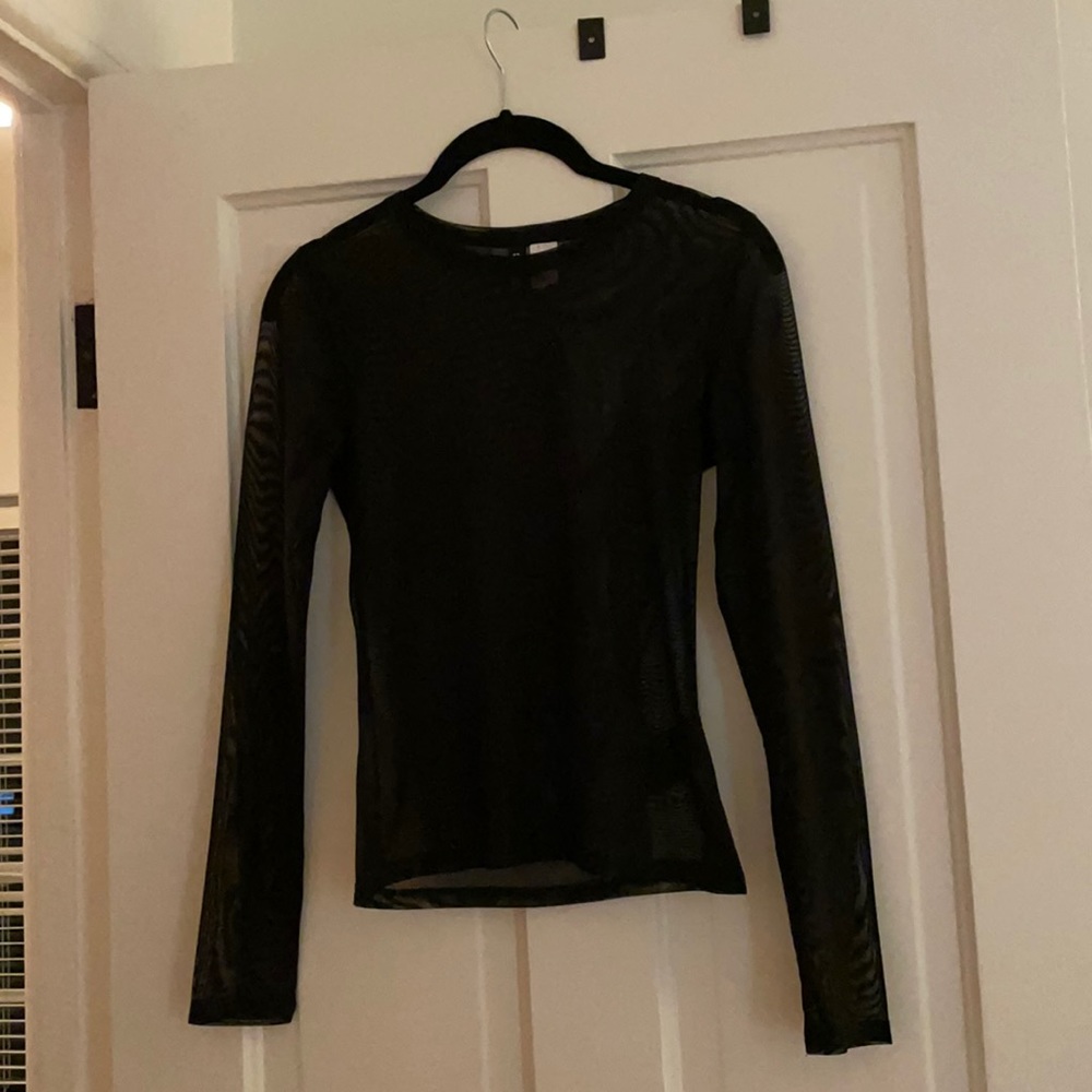 Mesh long sleeve